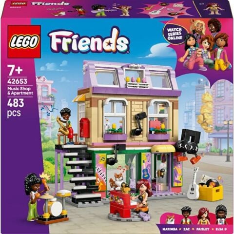 LEGO Friends Müzik Mağazası ve Daire 42653