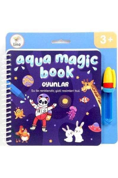 Lino Aqua Magic Oyunlar Sihirli Boyama Kitabı