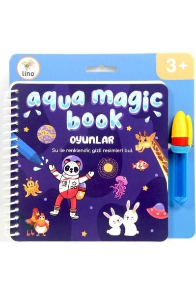 Lino Aqua Magic Oyunlar Sihirli Boyama Kitabı