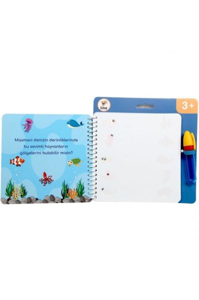 Lino Aqua Magic Oyunlar Sihirli Boyama Kitabı
