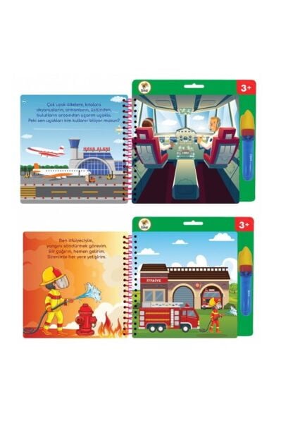 Lino Aqua Magic Book Araçlar (Sihirli Boyama Kitabı)
