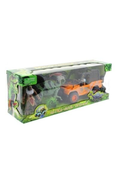 Mega Dinazor Avcısı Ve Figür