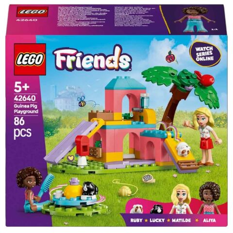 LEGO Friends Ginepig Oyun Parkı 42640 - 5 Yaş ve Üzeri Çocuklar için Yaratıcı Oyuncak Yapım Seti (86 Parça)