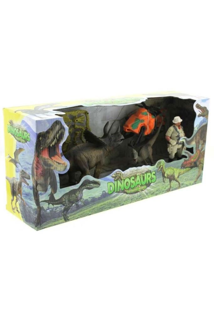 Dinazor Avcısı Helikopter ve Figür