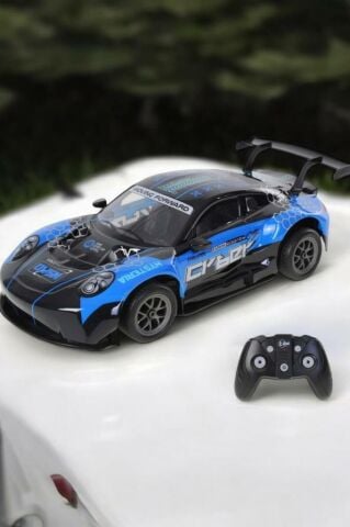 1:8 2,4 Ghz Uzaktan Kumandalı Şarjlı Spor Yarış Arabası Araba