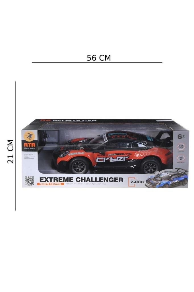 1:8 2,4 Ghz Uzaktan Kumandalı Şarjlı Spor Yarış Arabası Araba