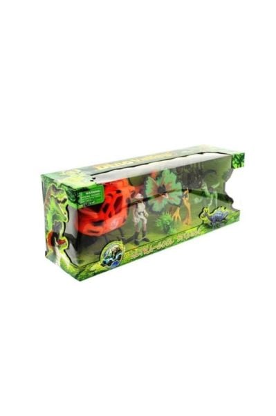 Dinozor Avcısı Helikopterli Oyun Seti