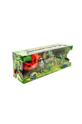 Dinozor Avcısı Helikopterli Oyun Seti