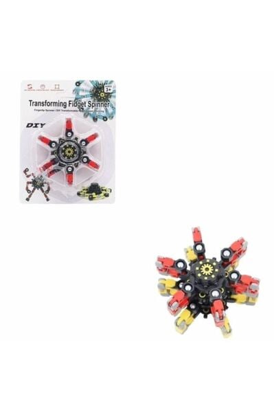 Dönüştürülebilir Zincir Robot Oyuncak Stres Çarkı