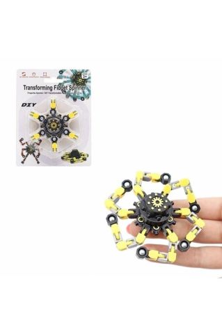 Dönüştürülebilir Zincir Robot Oyuncak Stres Çarkı