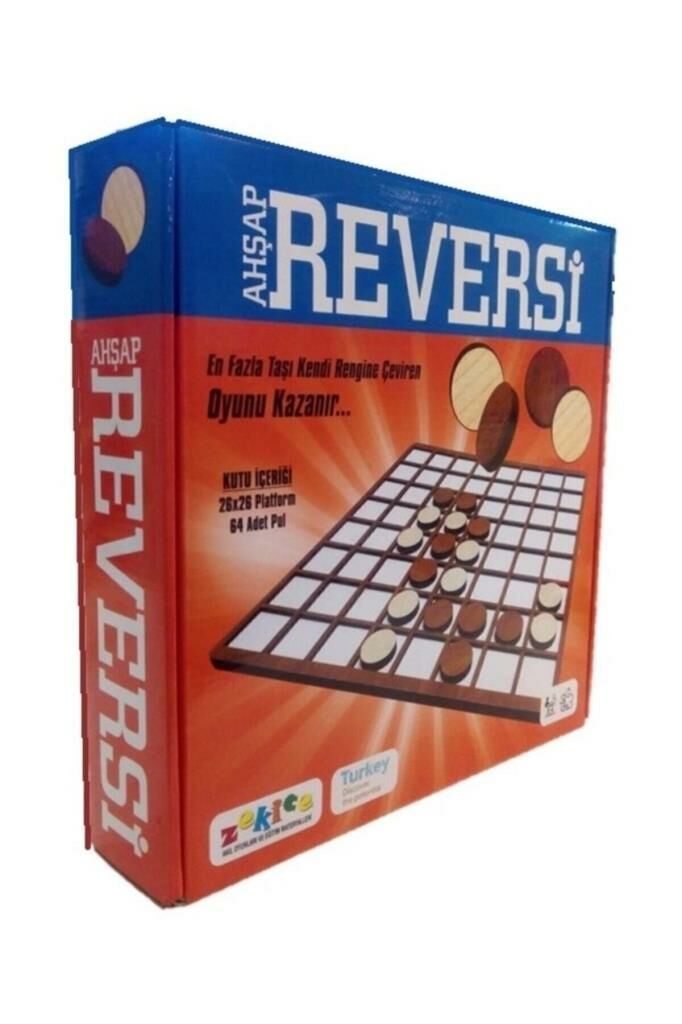 Ahşap Reversi Akıl Oyunu