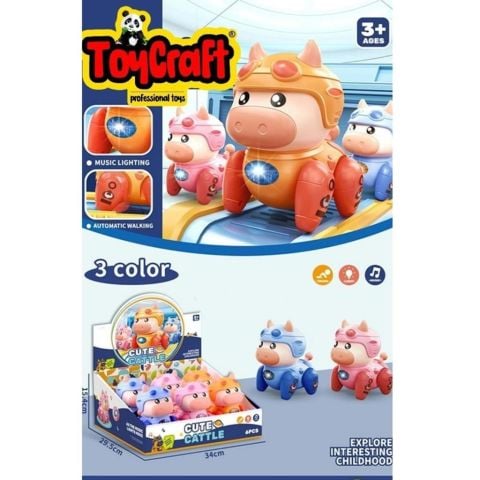 Display'de 6'lı Işıklı Müzikli Sevimli İnek 60