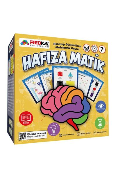 Hafıza Matik Akıl Zeka Ve Strateji Oyunu, Matematik Geliştirme Oyunu, Kutu Oyunu