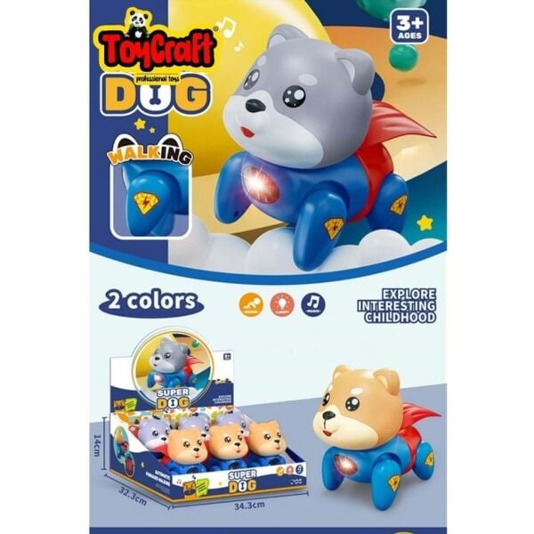 Display 6'lı Işıklı Müzikli Süper Dog Köpek