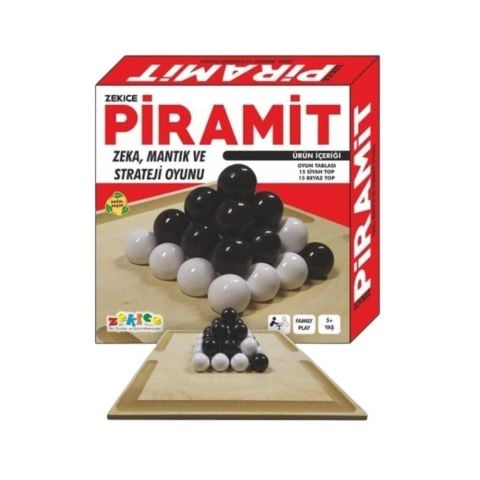 Piramit Oyunu Ahşap Piramit Yerli Üretim