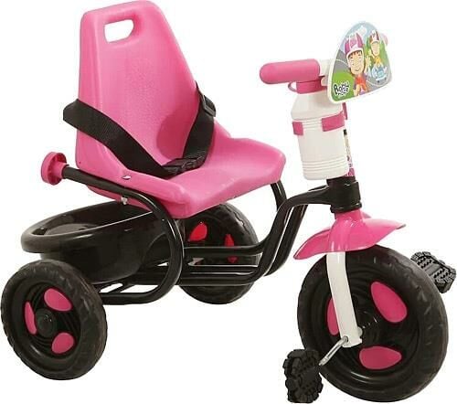 Prens Üç Teker Bisiklet (Pembe / Siyah)