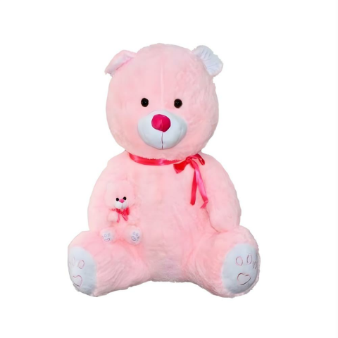 Halley Oyuncak Yavrulu Ayı 100 Cm PL62518