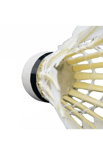 Delta Özel Kaz Tüyü Pratik Kutusunda 6 Adet Mantar Kafa Badminton Topu