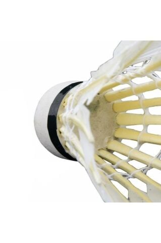 Delta Özel Kaz Tüyü Pratik Kutusunda 6 Adet Mantar Kafa Badminton Topu