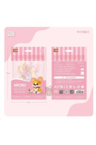 Mikro Blok Çanta Corgi Köpek Loz 8605