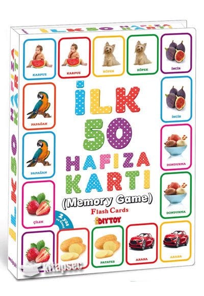İlk 50 Hafıza Kartları Eğitici Kartlar
