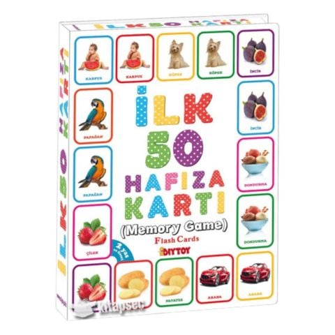 İlk 50 Hafıza Kartları Eğitici Kartlar