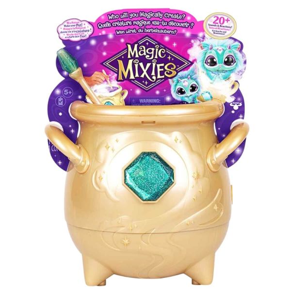 Sesli ve Işıklı Magic Mixies Altın Sihirli Kazan S4 MGX21000