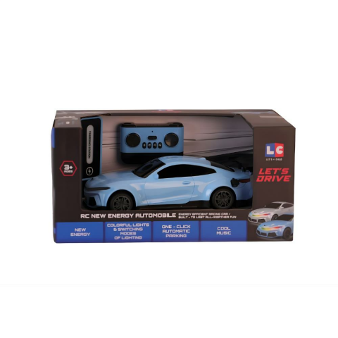 Lets Ride Uzaktan Kumandalı 1:16 Renkli Işıklı Araba Şarj İstasyonu