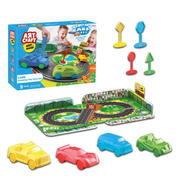 Art Sand Arabalar Kum Set 600 gr