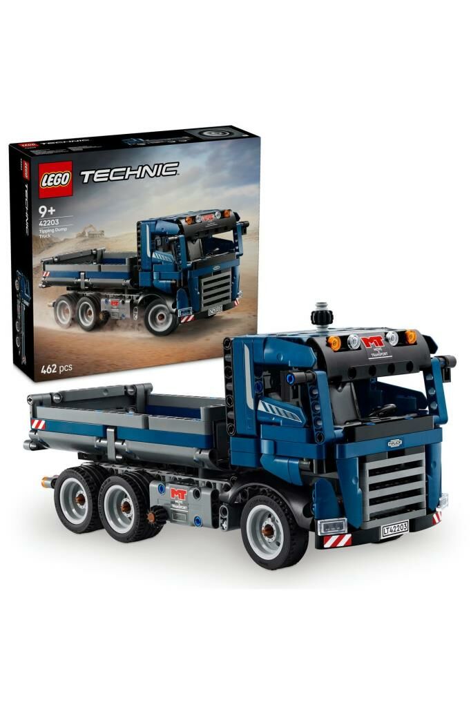 LEGO ® Technic Damperli Kamyon 42203 - 9+ Çocuklar için Yaratıcı Oyuncak Yapım Seti (462 Parça)