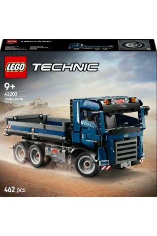 LEGO ® Technic Damperli Kamyon 42203 - 9+ Çocuklar için Yaratıcı Oyuncak Yapım Seti (462 Parça)