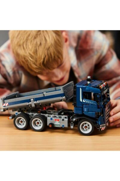LEGO ® Technic Damperli Kamyon 42203 - 9+ Çocuklar için Yaratıcı Oyuncak Yapım Seti (462 Parça)