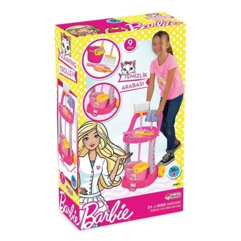 Barbie Temizlik Arabası