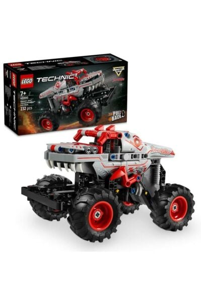 LEGO ® Technic Monster Jam™ ThunderROARus™ Çek-Bırak 42200 - 7 Yaş ve Üzeri Yapım Seti (232 Parça)