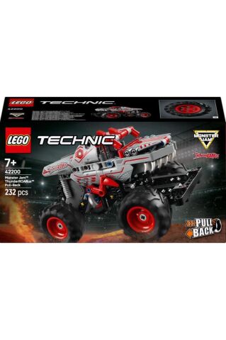 LEGO ® Technic Monster Jam™ ThunderROARus™ Çek-Bırak 42200 - 7 Yaş ve Üzeri Yapım Seti (232 Parça)