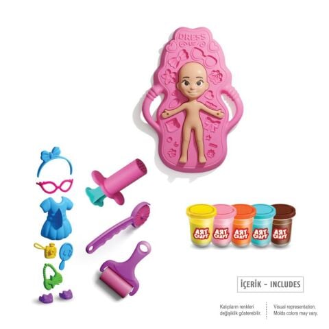 Bebek Giydirme Hamur Set 280 Gr