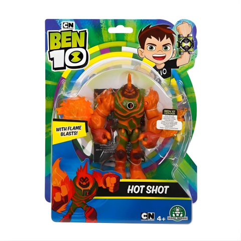 Ben 10 Aksiyon Figürü - Evil Alien Bashmouth (Asorti)