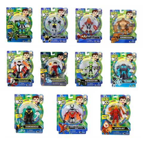 Ben 10 Aksiyon Figürü - Evil Alien Bashmouth (Asorti)