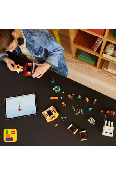 LEGO ® Minecraft® Hortlak Balon Köy Saldırısı 21273 - 10+ Yaratıcı Oyuncak Yapım Seti (555 Parça)
