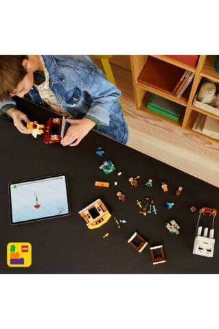 LEGO ® Minecraft® Hortlak Balon Köy Saldırısı 21273 - 10+ Yaratıcı Oyuncak Yapım Seti (555 Parça)
