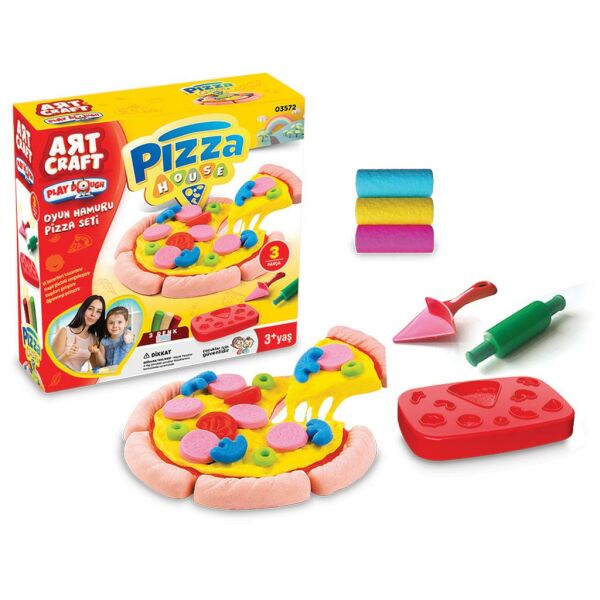 PİZZA SETİ OYUN HAMURU 150 GR