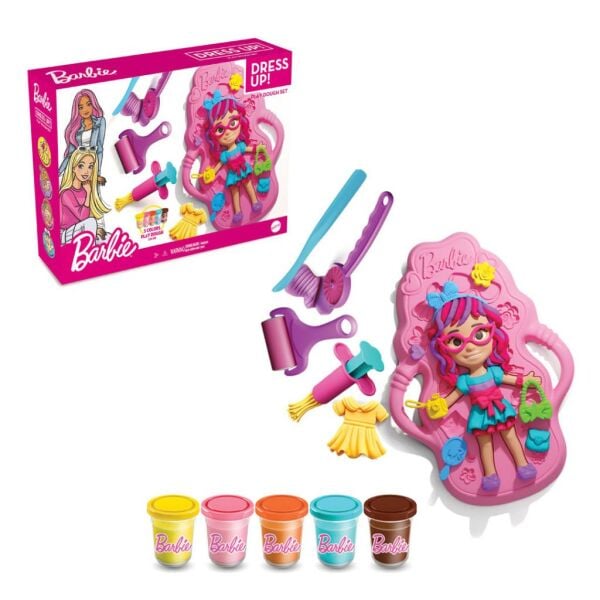 Barbie Bebek Giydirme Hamur Set 280 Gr