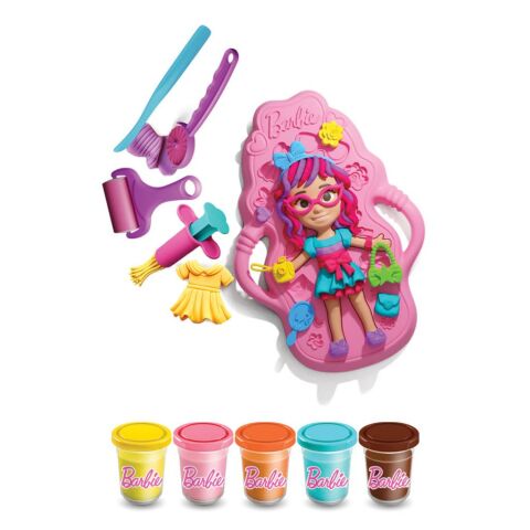 Barbie Bebek Giydirme Hamur Set 280 Gr