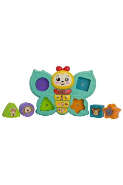 Müzikli Şekil Eşleştirme Arkadaşı Kelebek