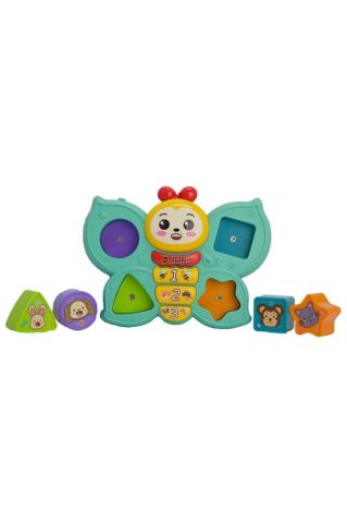 Müzikli Şekil Eşleştirme Arkadaşı Kelebek