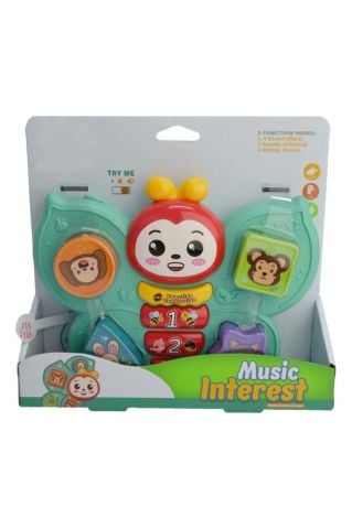 Müzikli Şekil Eşleştirme Arkadaşı Kelebek