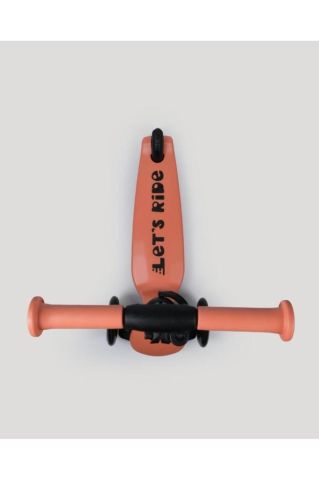 LC Let's Ride Two Işıklı Katlanabilir 3 Tekerlekli Scooter Somon