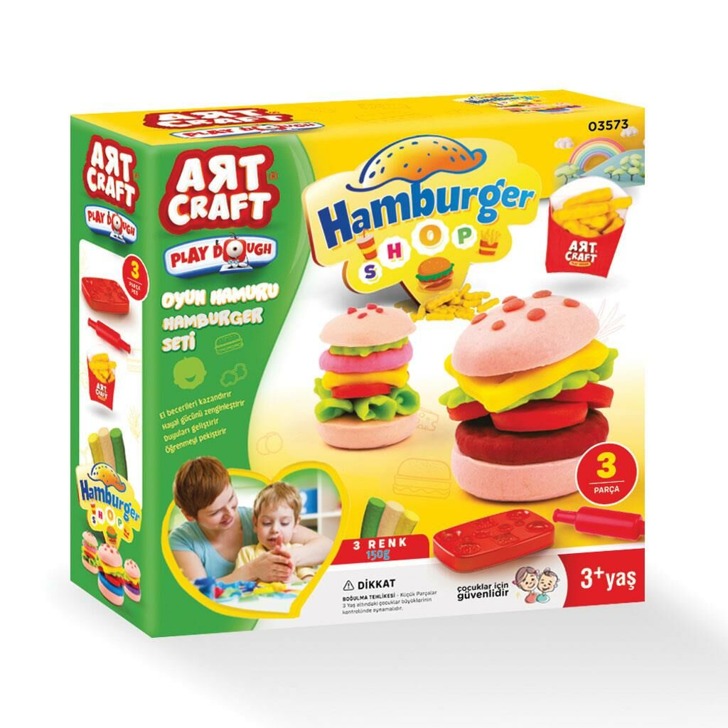 Hamburger Set Oyun Hamuru 150 Gr
