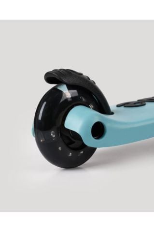 LC Let's Ride Two Işıklı Katlanabilir 3 Tekerlekli Scooter Turkuaz