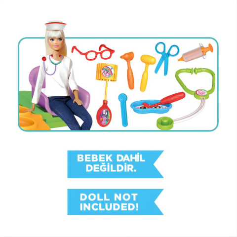 Barbie'nin Doktor Set Sırt Çantası